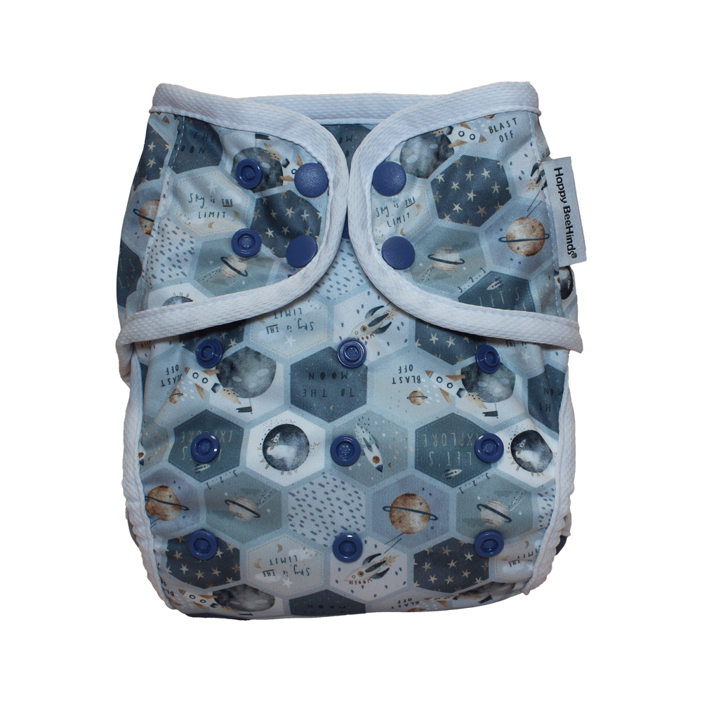 Spring Collection 2025 - New Updated - The "Bally" One Size Diaper Cover