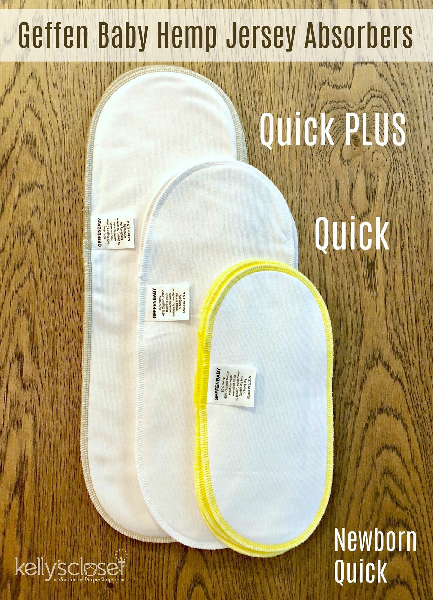 Newborn Quick Absorbers Reusable Diaper Insert