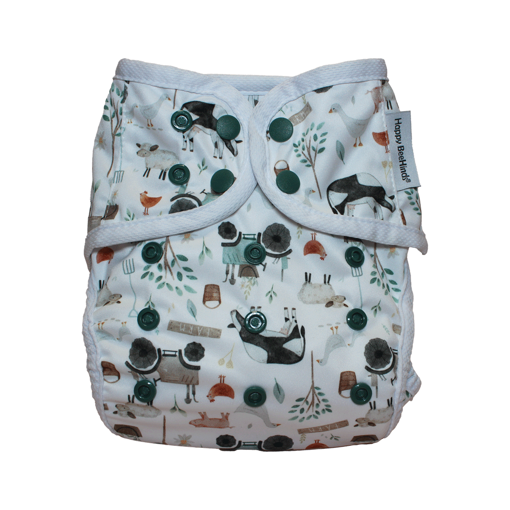 Spring Collection 2025 - New Updated - The "Bally" One Size Diaper Cover