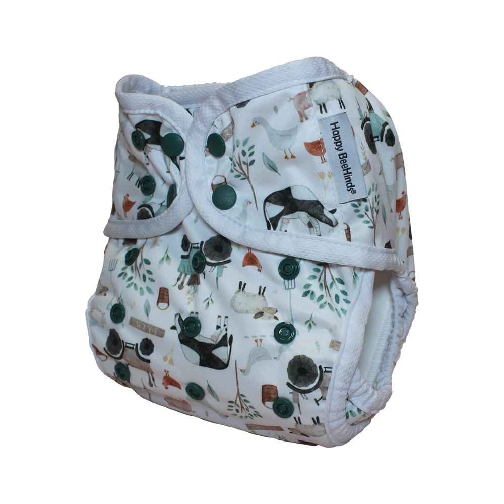 Spring Collection 2025 - New Updated - The "Bally" One Size Diaper Cover