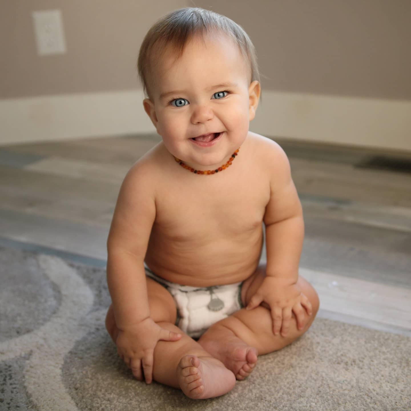 Cotton Fitted Cloth Diaper without Snaps
