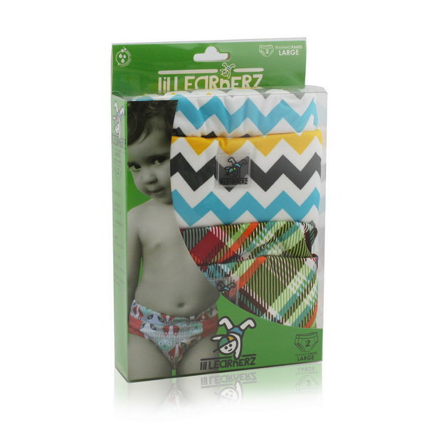 Lil Learnerz Training Pants (2pk) - Charlie & Quinn
