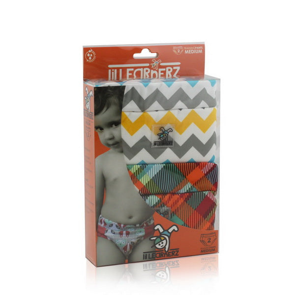 Lil Learnerz Training Pants (2pk) - Charlie & Quinn