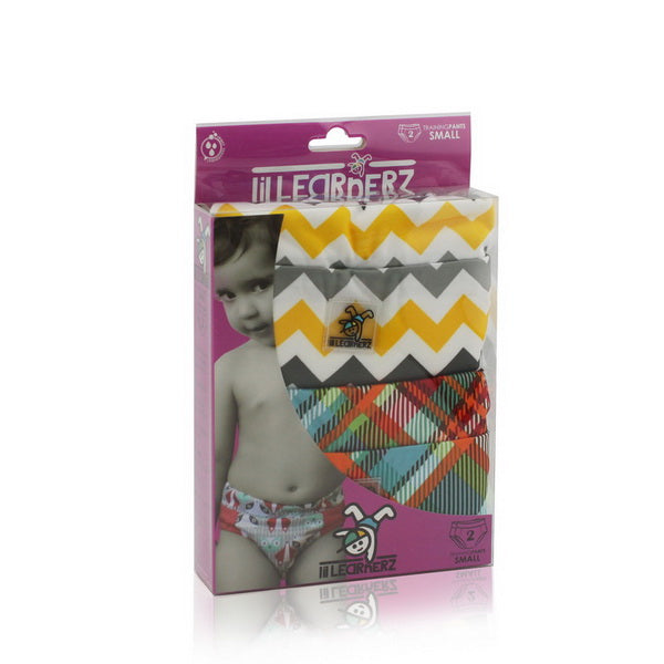 Lil Learnerz Training Pants (2pk) - Charlie & Quinn