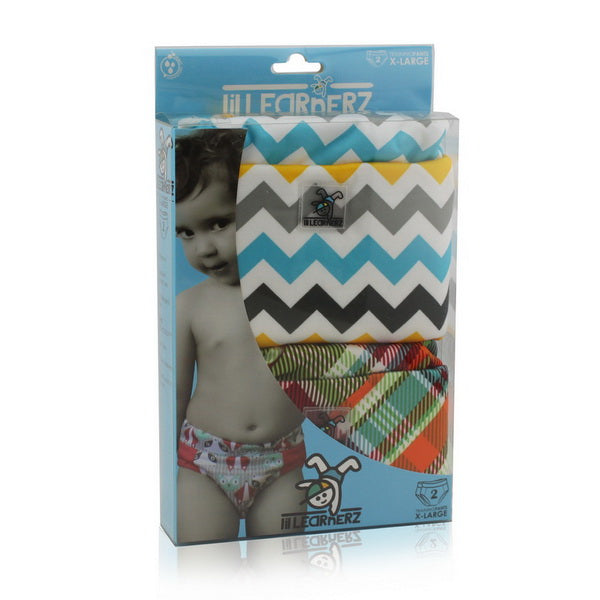 Lil Learnerz Training Pants (2pk) - Charlie & Quinn