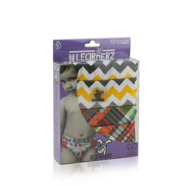 Lil Learnerz Training Pants (2pk) - Charlie & Quinn