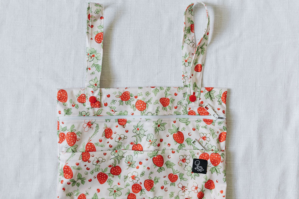 Strawberry Patch Wet Bag