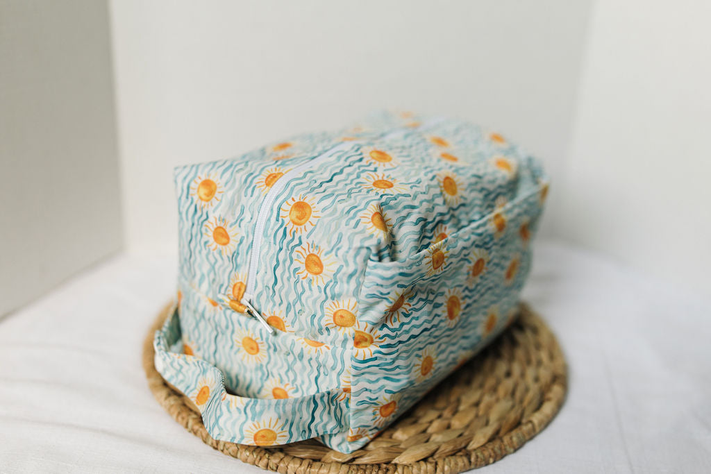Landon | Oliver Water Resistant Diaper Pod / Travel Cube