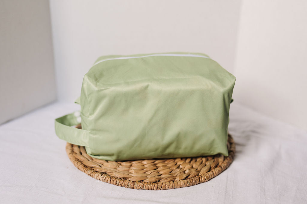 Limelight | Strawberry Patch Water Resistant Diaper Pod / Travel Cube