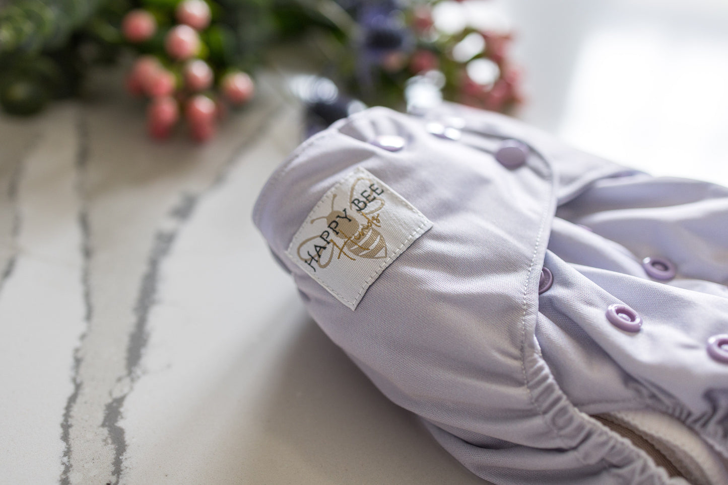 "The Elite Double Gusset Pocket Diaper" by Happy BeeHinds