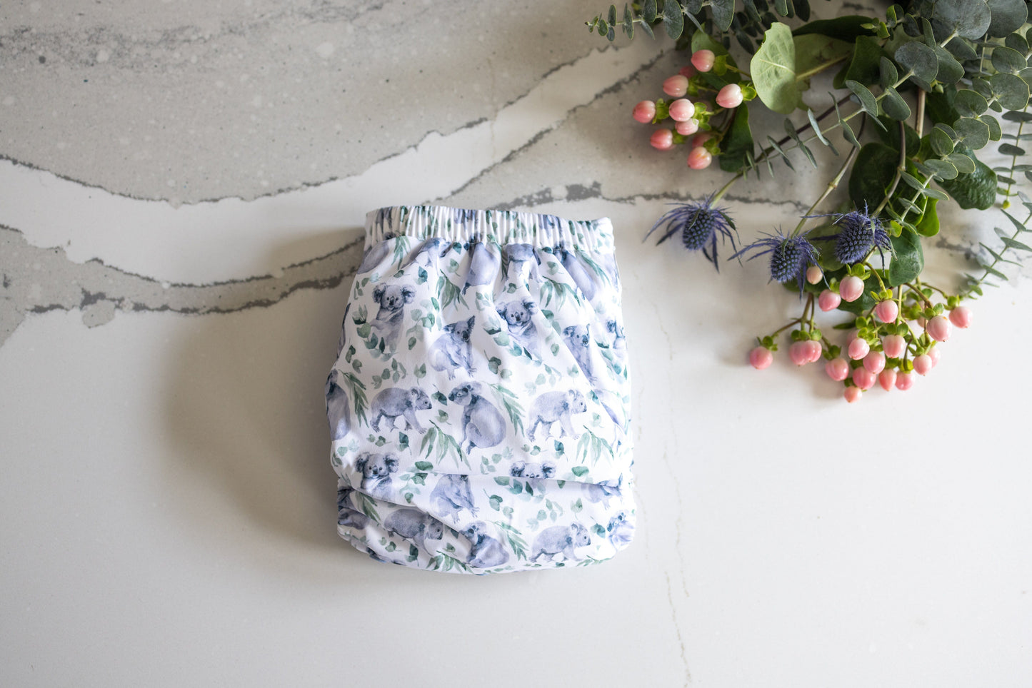 "The Elite Double Gusset Pocket Diaper" by Happy BeeHinds
