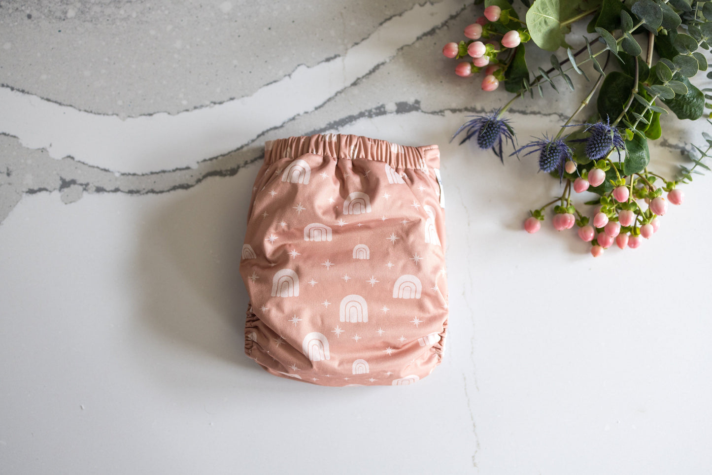 "The Elite Double Gusset Pocket Diaper" by Happy BeeHinds