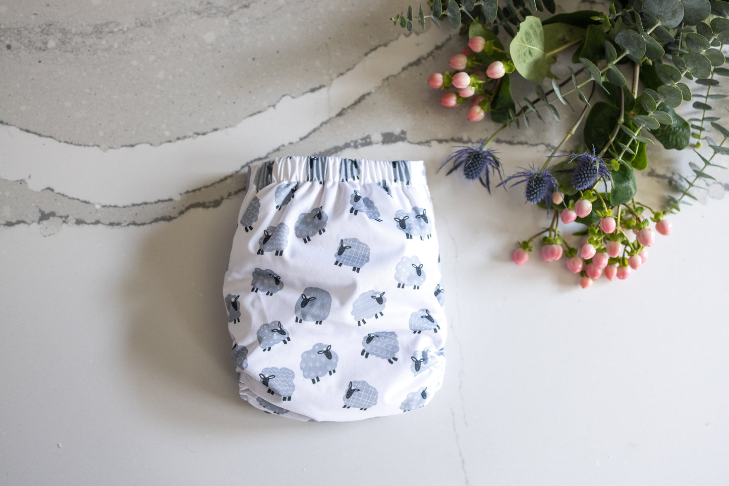 "The Elite Double Gusset Pocket Diaper" by Happy BeeHinds