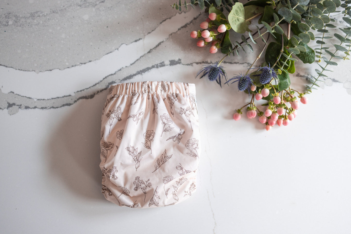 "The Elite Double Gusset Pocket Diaper" by Happy BeeHinds