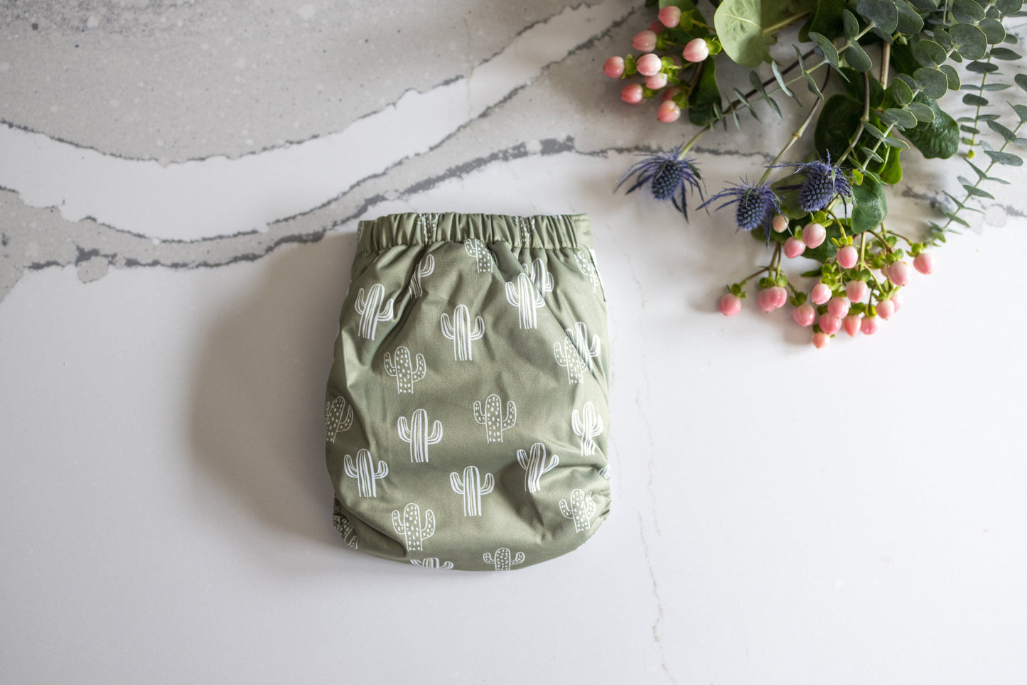 "The Elite Double Gusset Pocket Diaper" by Happy BeeHinds