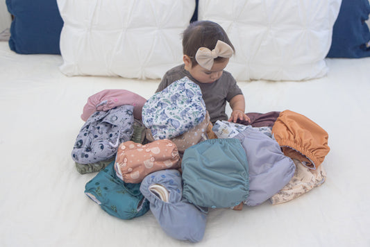 "The Elite Double Gusset Pocket Diaper" by Happy BeeHinds