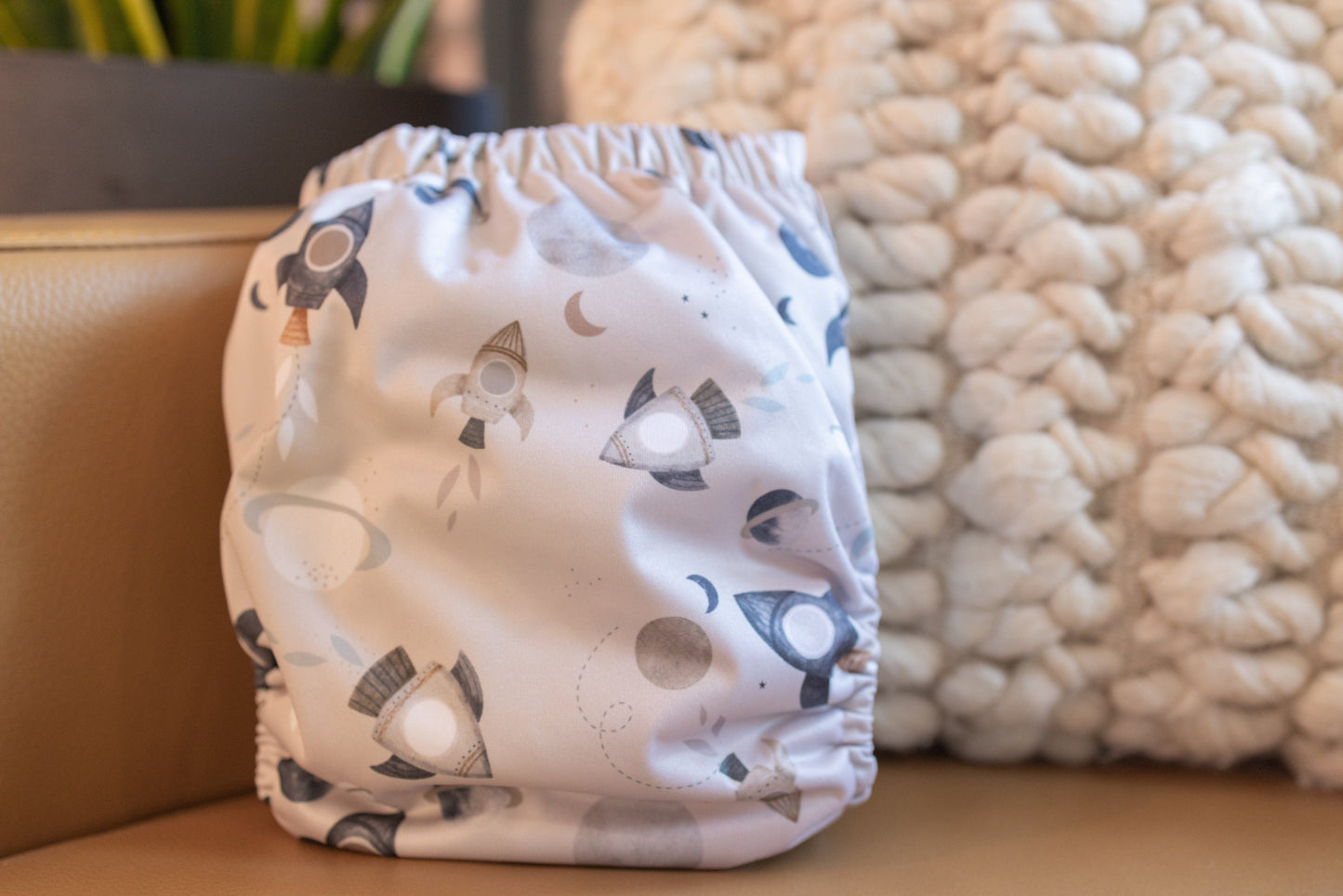 "The Elite Double Gusset Pocket Diaper" by Happy BeeHinds