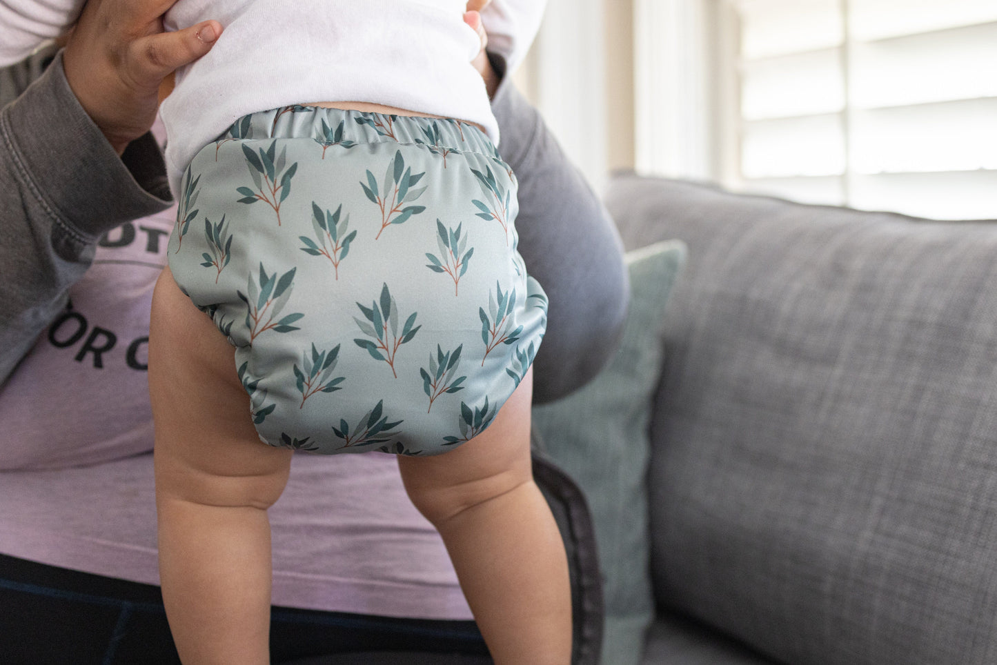 "The Elite Double Gusset Pocket Diaper" by Happy BeeHinds