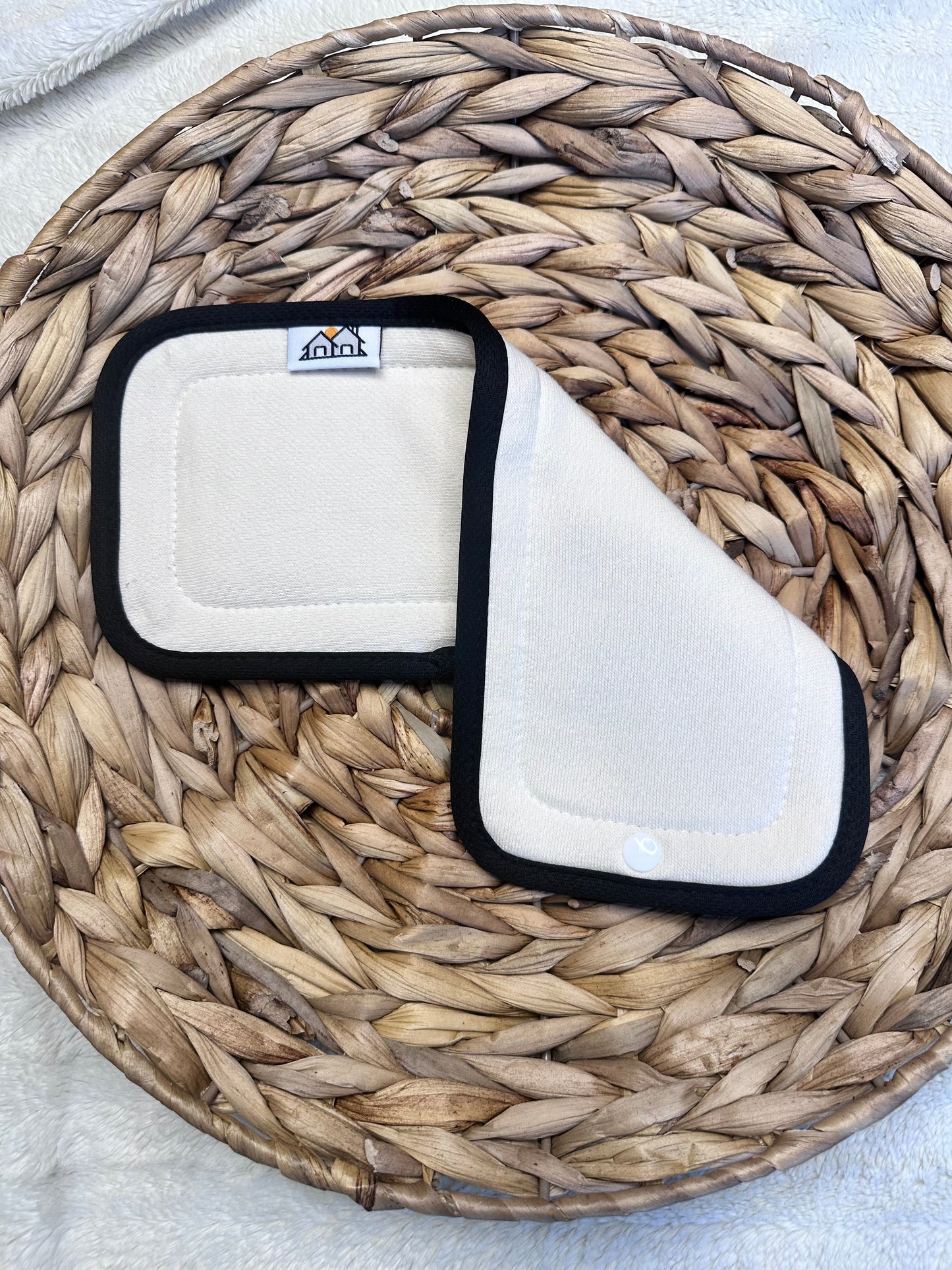 5-Pack Hemp Cotton Diaper Inserts (Preorder)