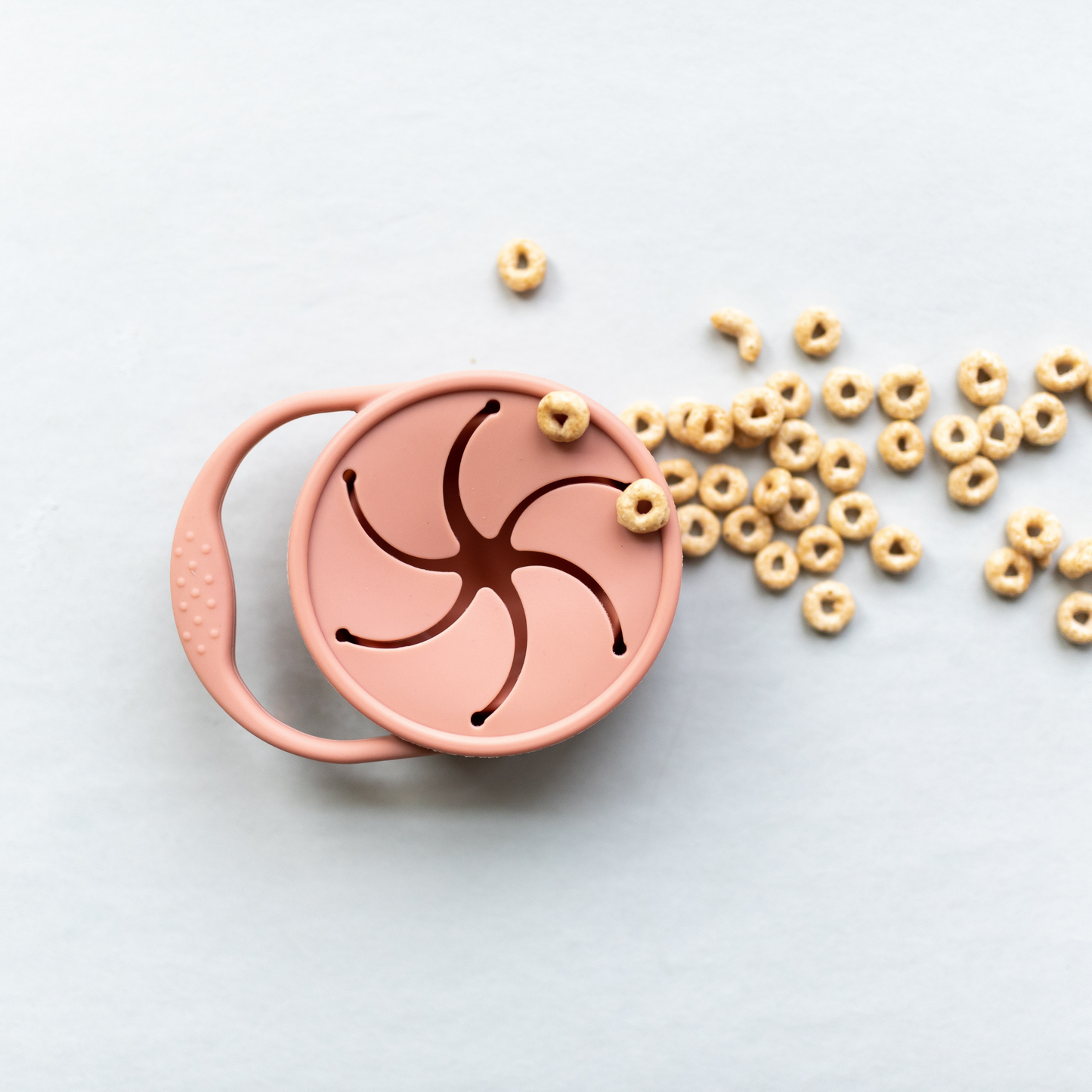 Dusty Rose Collapsible Snack Cup