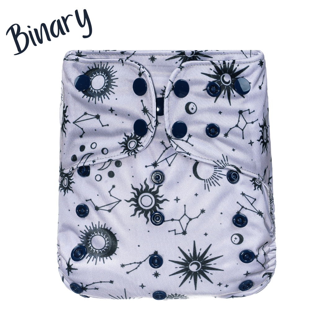 "The Elite Double Gusset Pocket Diaper" by Happy BeeHinds