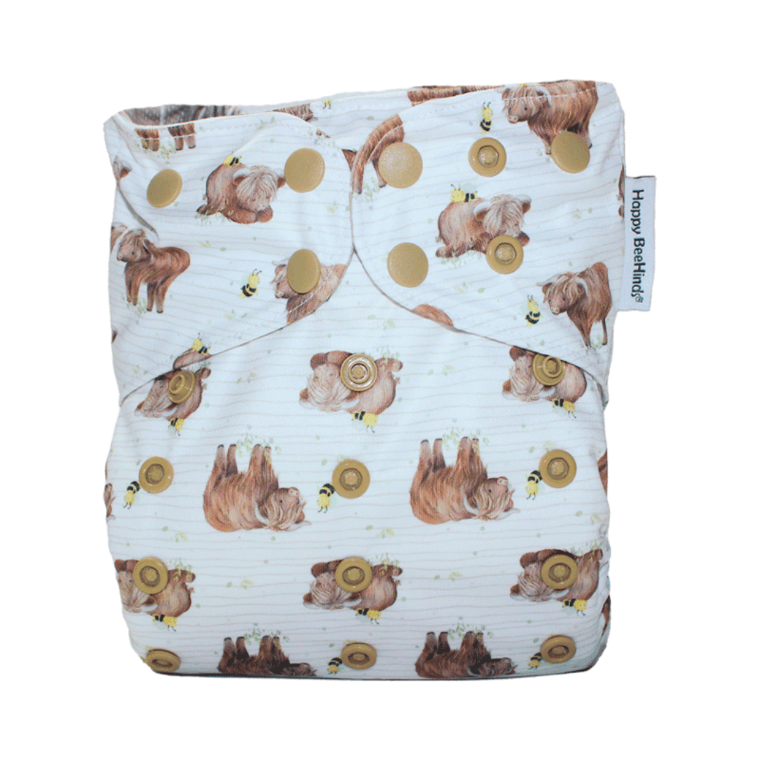 New Updated - The "EZ" Pocket Diaper by Happy BeeHinds