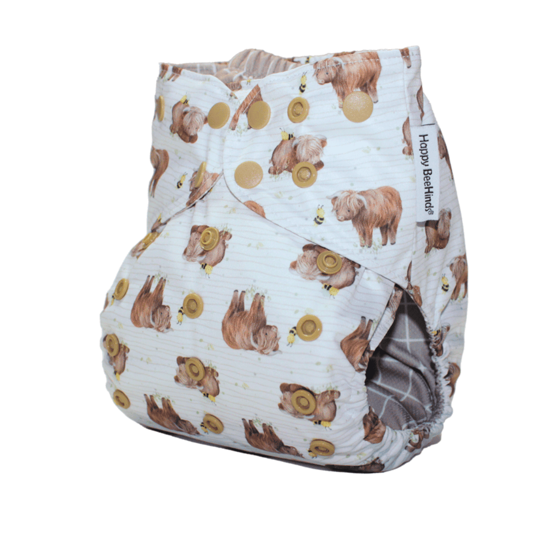 New Updated - The "EZ" Pocket Diaper by Happy BeeHinds