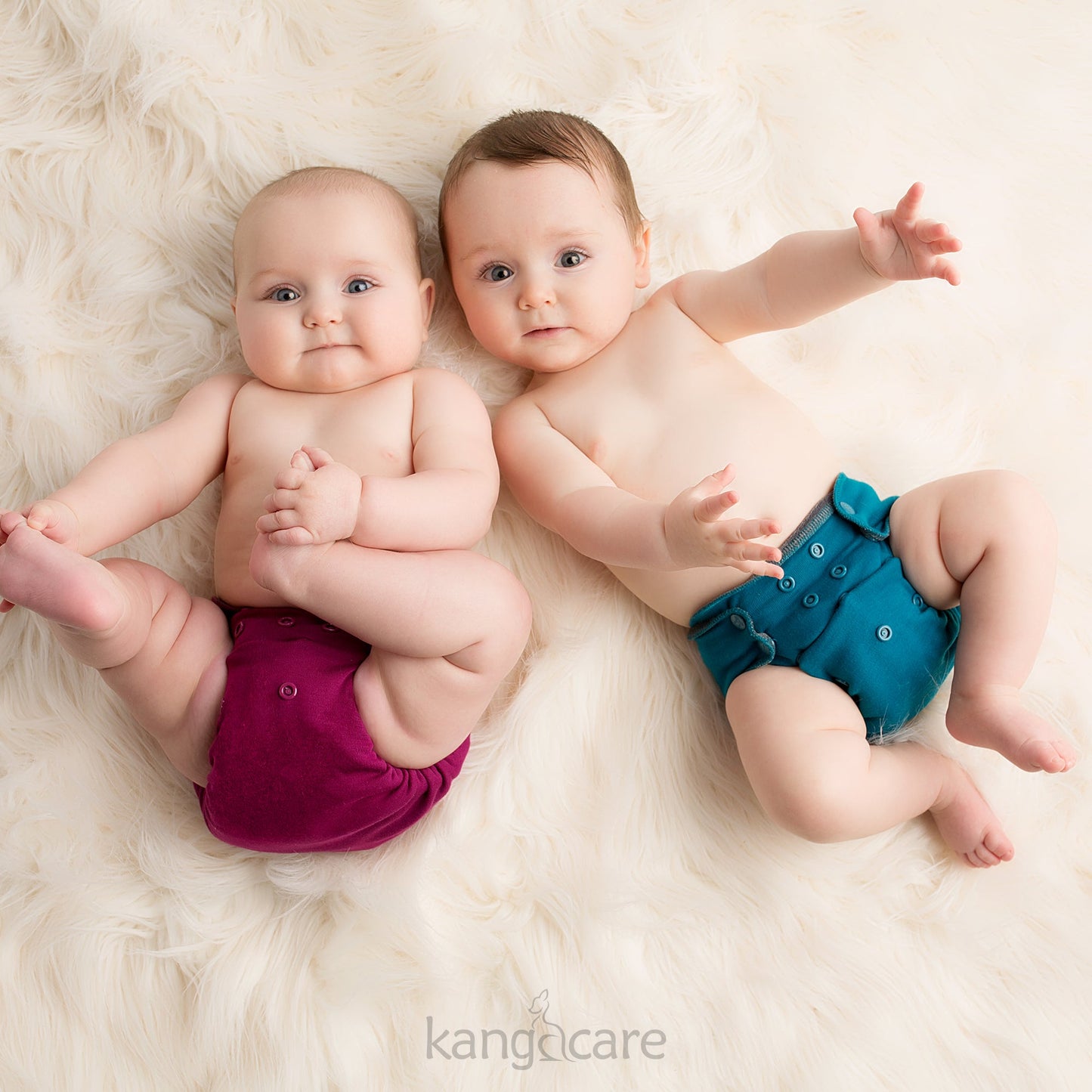 Ecoposh OBV One Size Fitted Cloth Diaper - Caribbean