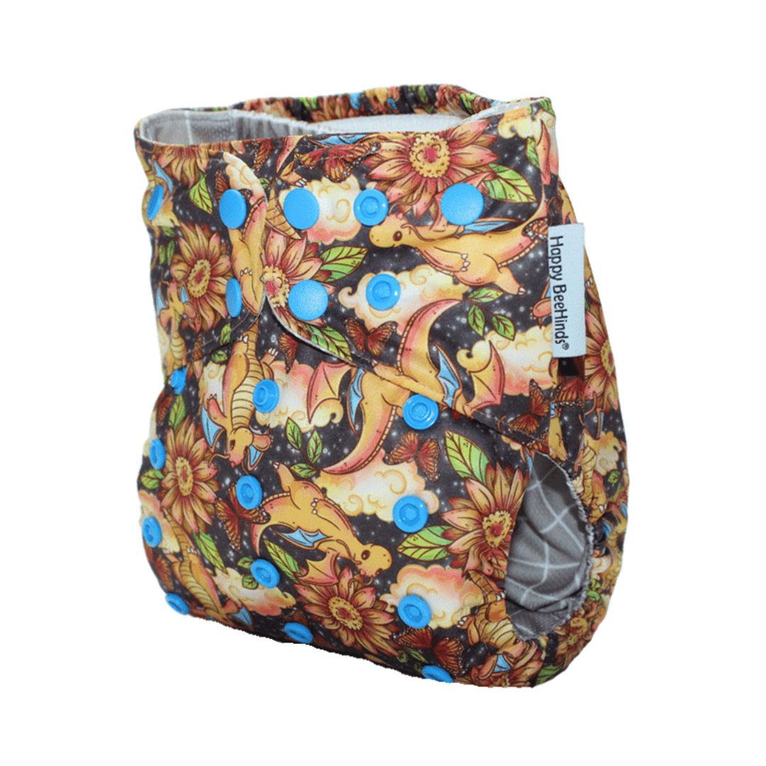 New Updated - The "EZ" Pocket Diaper by Happy BeeHinds
