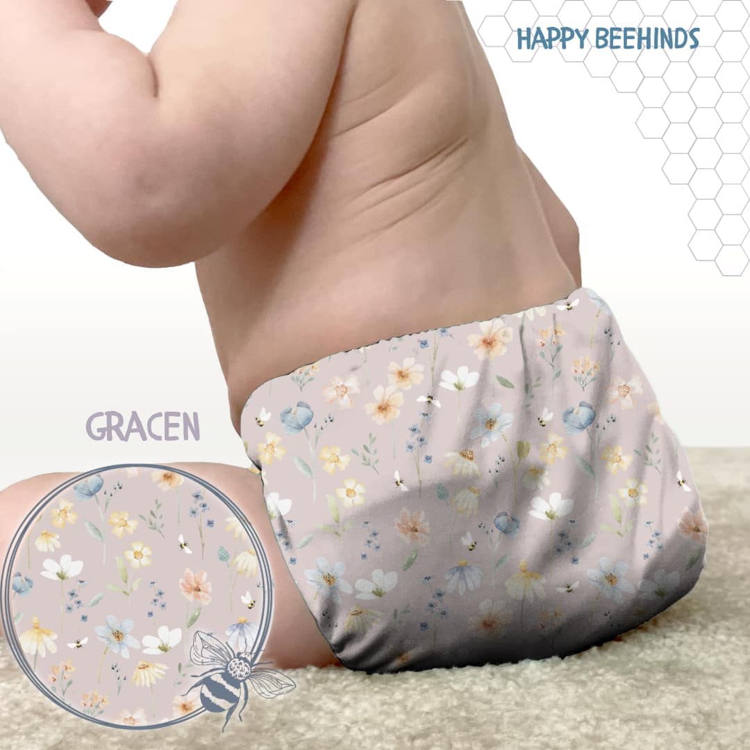 Spring Collection 2025 - New Updated - The "Bally" One Size Diaper Cover