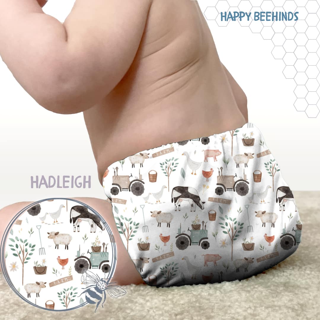 Spring Collection 2025 - New Updated - The "Bally" One Size Diaper Cover