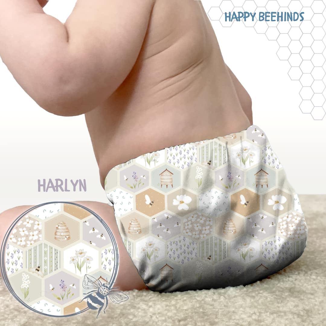 Spring Collection 2025 - New Updated - The "Bally" One Size Diaper Cover