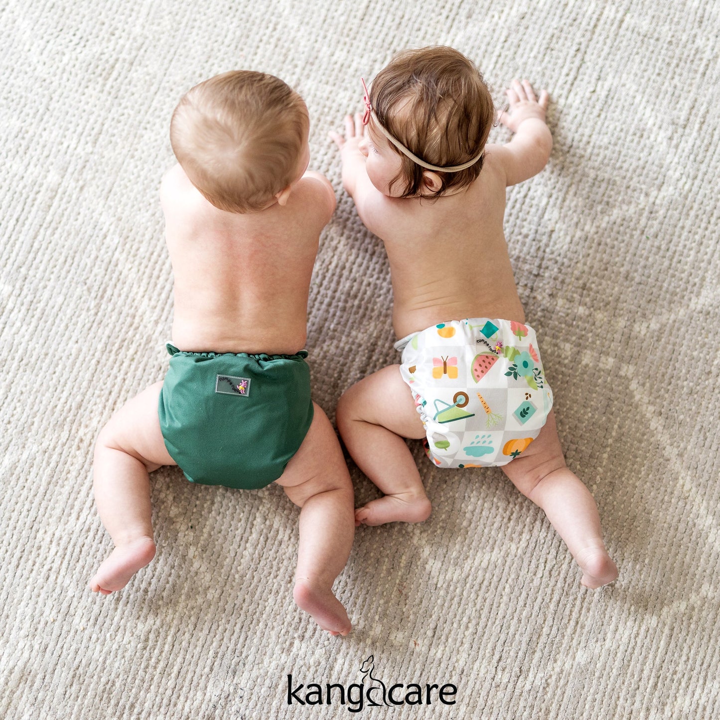 Rumparooz Stay Dry G3 One Size Pocket Cloth Diaper - Pine Green
