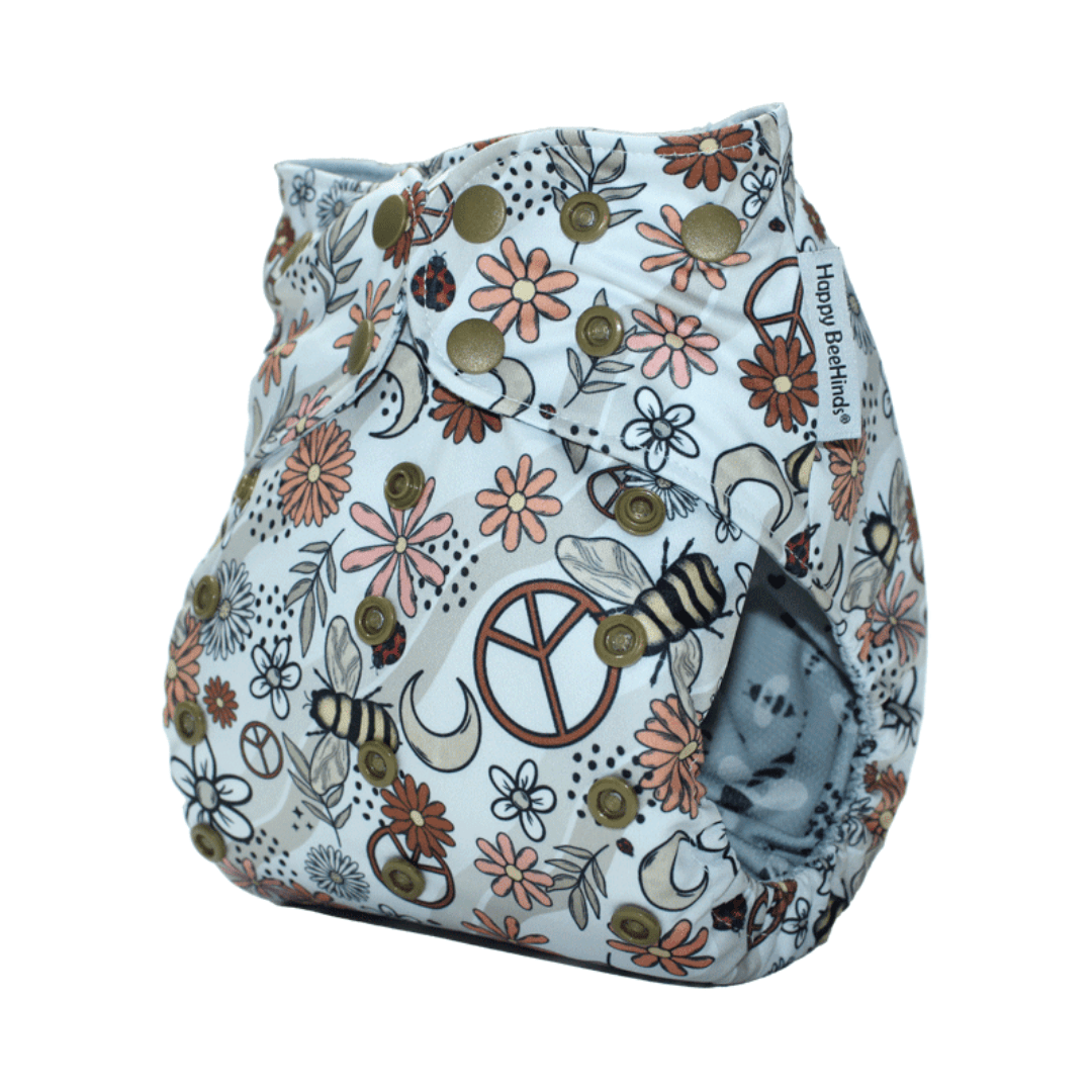 New Updated - The "EZ" Pocket Diaper by Happy BeeHinds