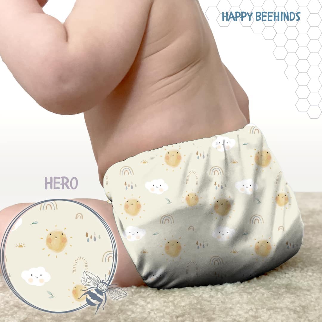 Spring Collection 2025 - New Updated - The "Bally" One Size Diaper Cover