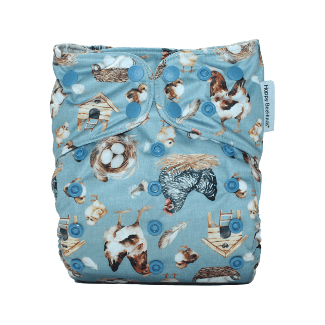 New Updated - The "EZ" Pocket Diaper by Happy BeeHinds