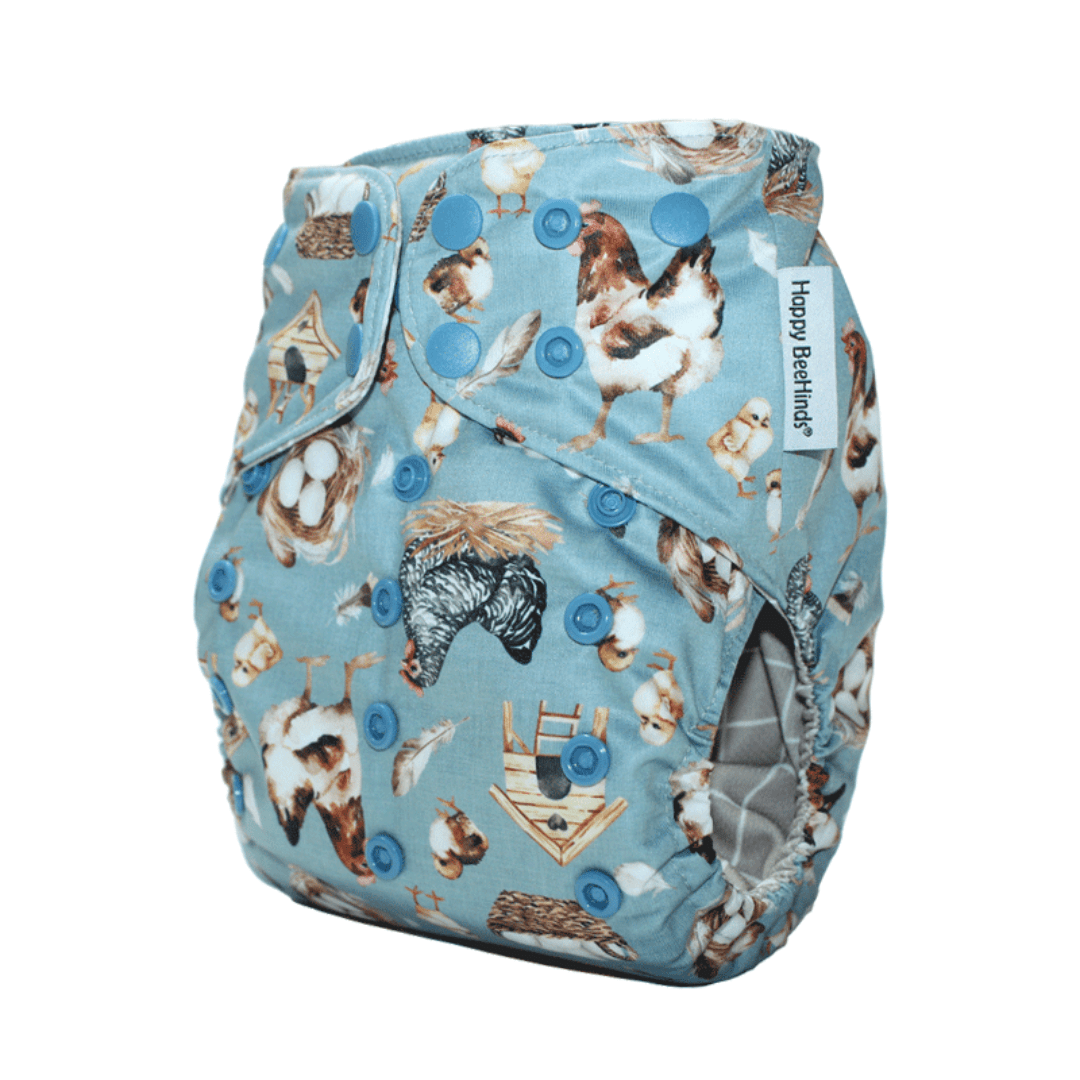 New Updated - The "EZ" Pocket Diaper by Happy BeeHinds