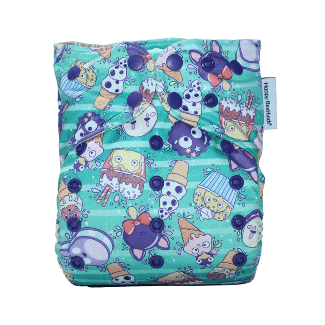 New Updated - The "EZ" Pocket Diaper by Happy BeeHinds