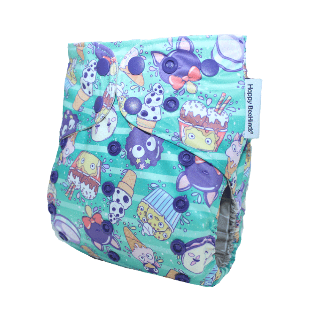 New Updated - The "EZ" Pocket Diaper by Happy BeeHinds