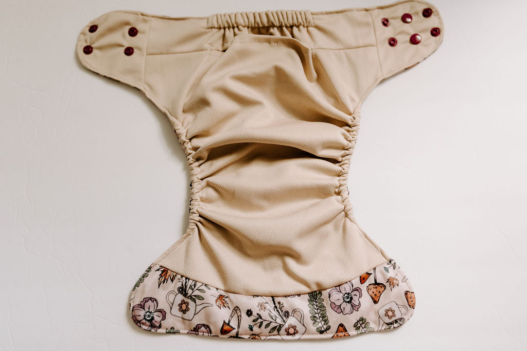 Garden Party Reusable Cloth Pocket Diaper