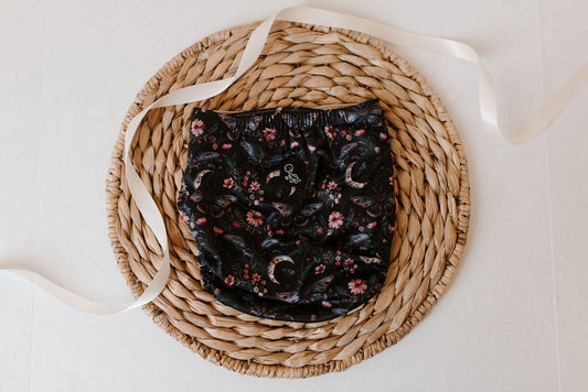 Midnight Garden Reusable Cloth Pocket Diaper