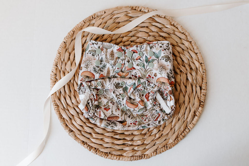 Flowers of the Forest Reusable Cloth Diaper Cover