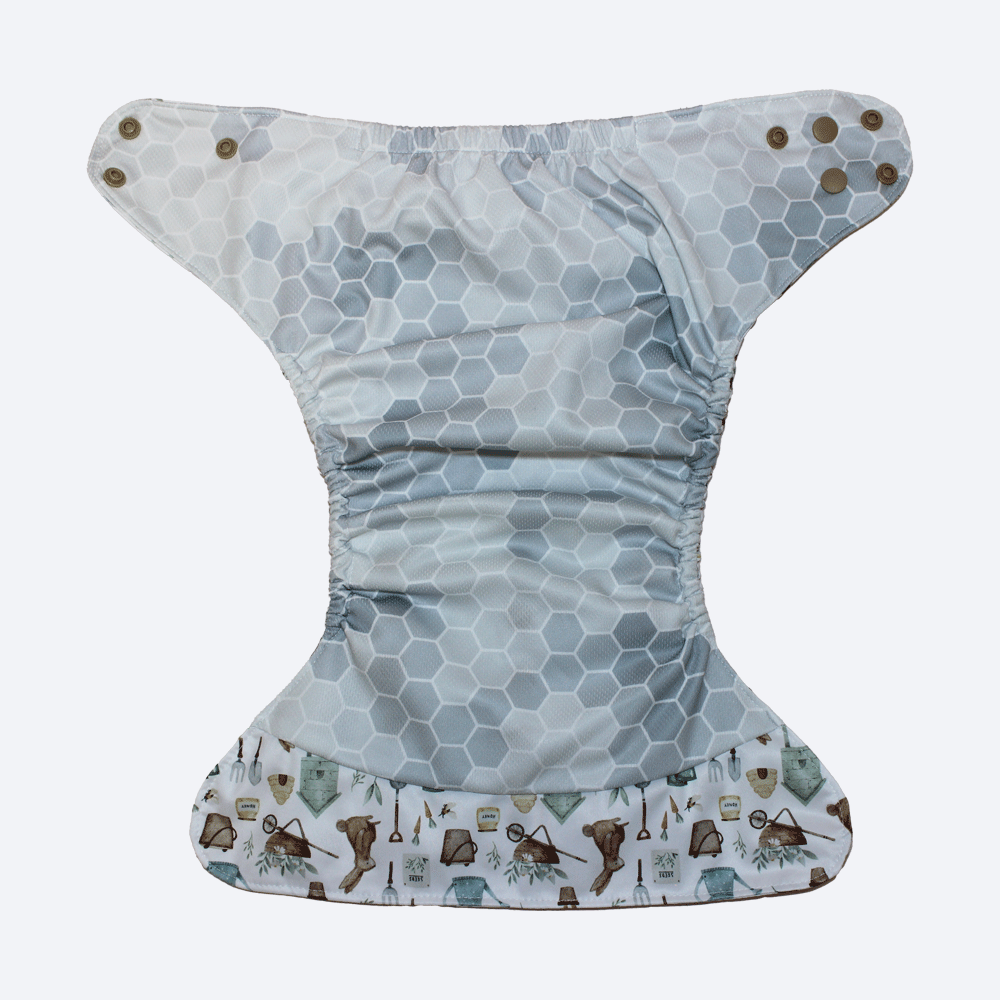 Spring Collection 2025 - New Updated - The "EZ" Pocket Diaper by Happy BeeHinds
