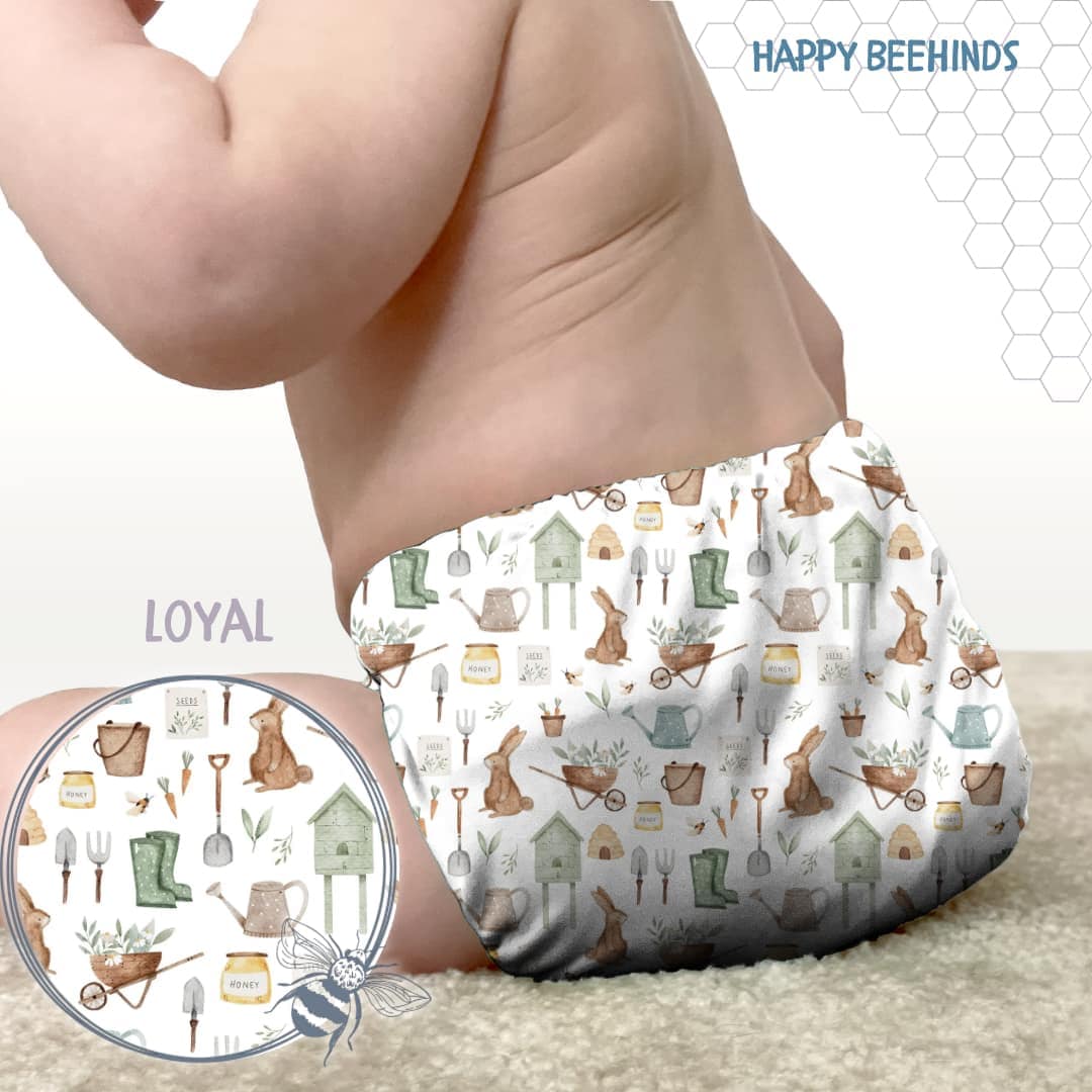 Spring Collection 2025 - New Updated - The "Bally" One Size Diaper Cover