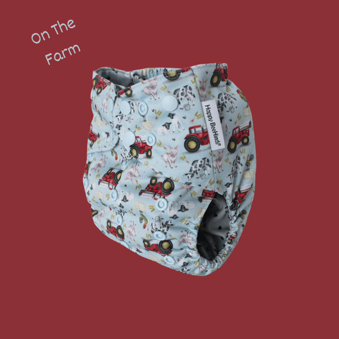 New Updated - The "EZ" Pocket Diaper by Happy BeeHinds