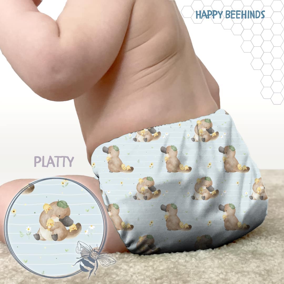 Spring Collection 2025 - New Updated - The "Bally" One Size Diaper Cover
