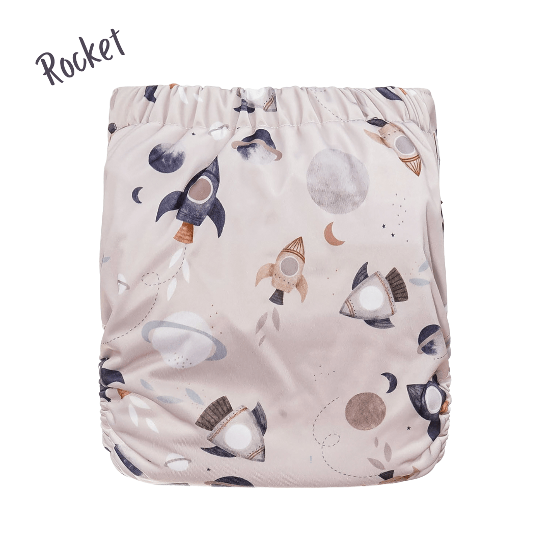"The Elite Double Gusset Pocket Diaper" by Happy BeeHinds