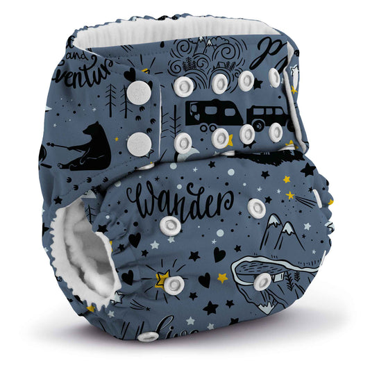 Rumparooz Stay Dry G3 One Size Pocket Cloth Diaper - Tula + Kanga Care :: Wander