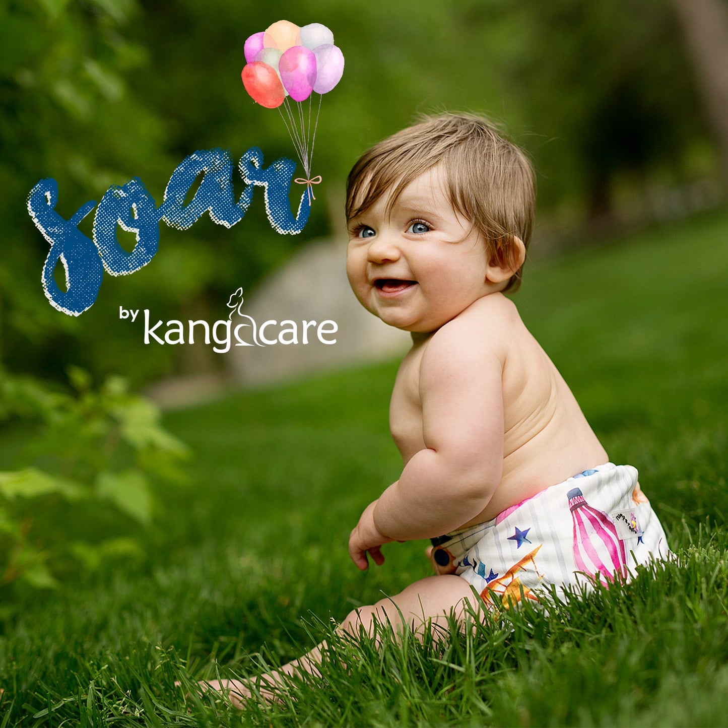 Lil Joey All In One Cloth Diaper (2 pk) - Soar