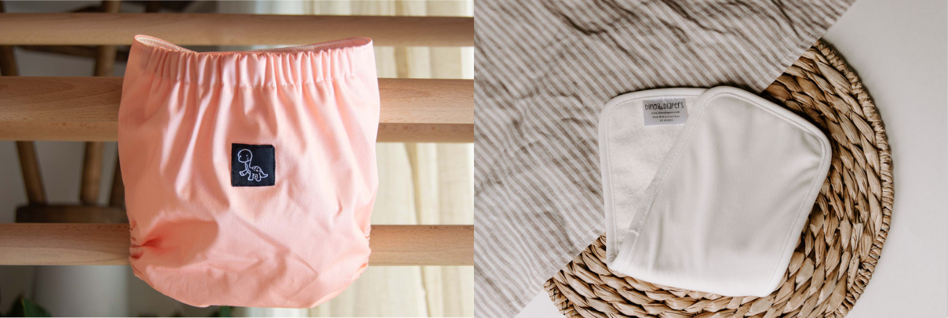 Just Peachy Reusable Cloth Pocket Diaper